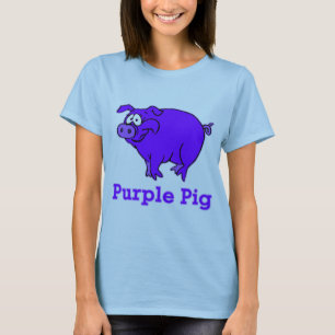 Lila Schweinefleisch, Tasse, Baby-Shirts T-Shirt