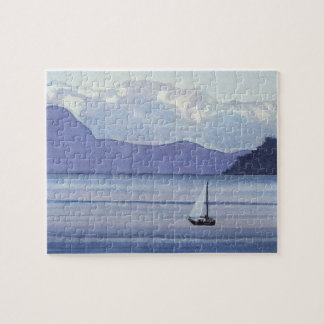 Lila Seascape Puzzle