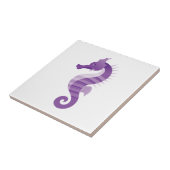 Lila Seepferd Fliese (Seite)