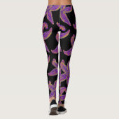 lila Seestern Thunder_Cove schwarz Leggings (Rückseite)