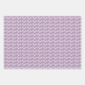Lila Segelboote Geschenkpapier Set (Vorderseite 3)