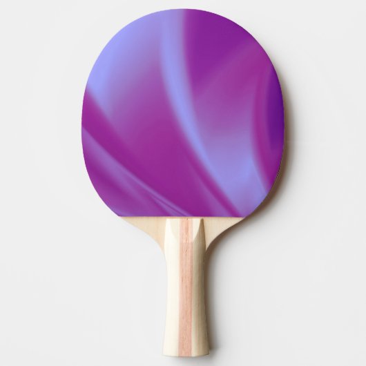 Lila Seide Tischtennis Schläger (Vorderseite)