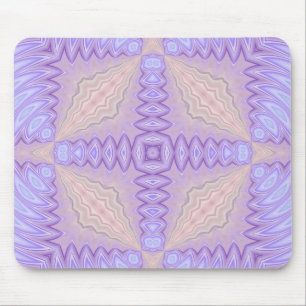 Lila Seiden-Abstrakt Zwei Weihnachtsgeschenk Mousepad