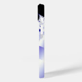 Lila Seidenraupen Case-Mate iPhone Hülle (Rückseite / Links)