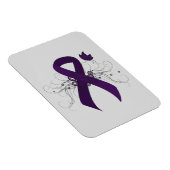 Lila Sensibilisierungskampagne Magnet (Rechte Seite)