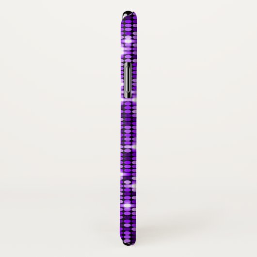 Lila Sequenzer-Handy-Fall Case-Mate iPhone Hülle (Hinten/Rechts)