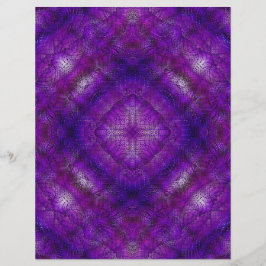 Lila Serene Gärten Bulk Scrapbook Papier Seiten