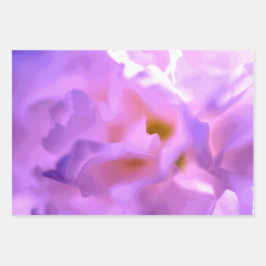 Lila Set für Flurbandpapier mit einem Flächenband Geschenkpapier Set