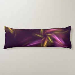 Lila Shades Abstrakt Blume Fantasie Seitenschläferkissen