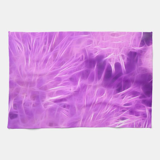 Lila Shades-Blume verändert Geschirrtuch (Horizontal)