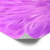 Lila Shades-Blume verändert Poster (Ecke)