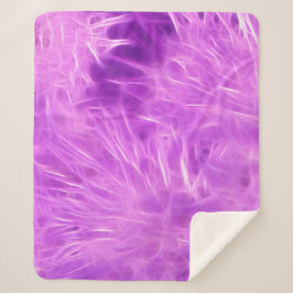 Lila Shades-Blume verändert Sherpadecke