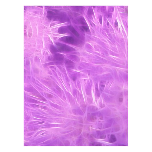 Lila Shades-Blume verändert Tischdecke (Vorderseite)