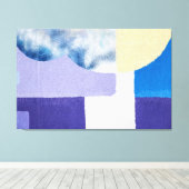 Lila Shades Leinwanddruck (Insitu (Holzboden))