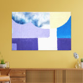 Lila Shades Leinwanddruck (Insitu (Wohnzimmer))