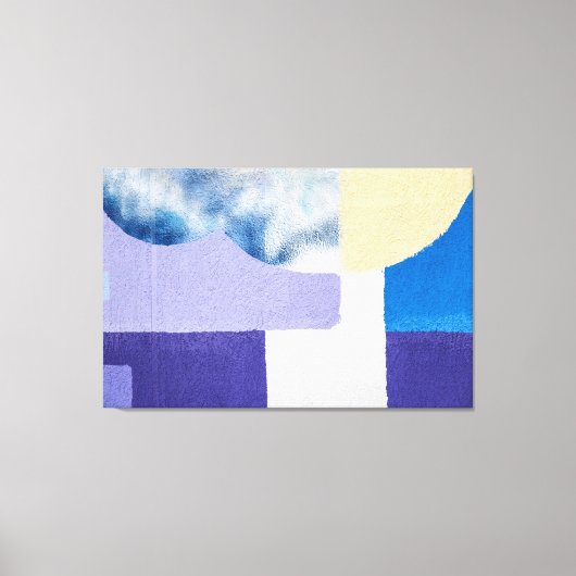 Lila Shades Leinwanddruck (Vorderseite)