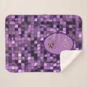 Lila Sherpadecke (Vorderseite (Horizontal))