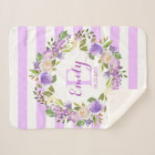 Lila Sherpadecke (Vorderseite (Horizontal))