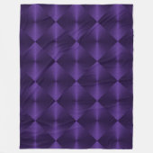 Lila Shimmer blockiert die Krawatte Fleecedecke (Vorderseite)