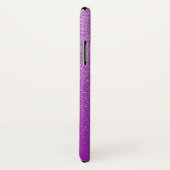 Lila Shimmer-Staub Personalisierte Telefonzelle Case-Mate iPhone Hülle (Hinten/Rechts)