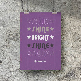 Lila Shine. Shine. Hell. Shine. Shine. Poster