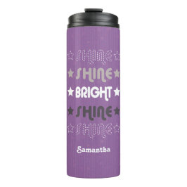 Lila Shine. Shine. Hell. Shine. Shine. Thermosbecher