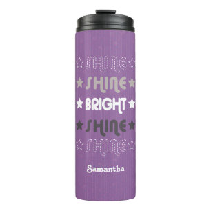 Lila Shine. Shine. Hell. Shine. Shine. Thermosbecher