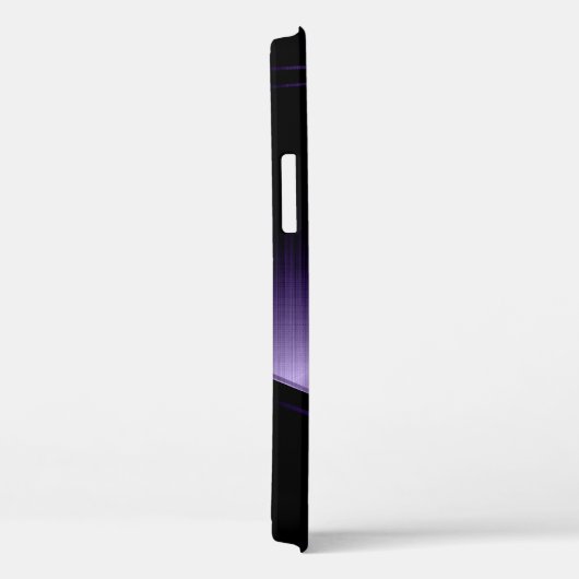 Lila Shiny-Metallic-Aluminiumsiegel Case-Mate iPhone Hülle (Rückseite / Rechts)