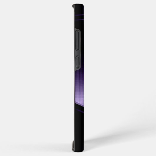 Lila Shiny-Metallic-Aluminiumsiegel Samsung Galaxy Hülle (Rechte Seite)