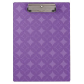 Lila Shippo-Muster Klemmbrett (Vorderseite)