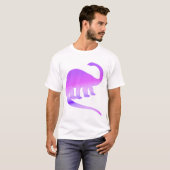 Lila Shirt des Apatosaurus-(Brontosaurus) (Vorne ganz)