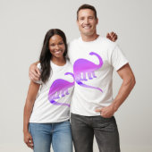 Lila Shirt des Apatosaurus-(Brontosaurus) (Unisex)