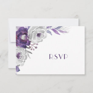 Lila Silberblume   Eintritt + geladene Gäste RSVP Karte