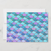 Lila Silbermünze Geburtstagsausschreibung Einladung (Rückseite)