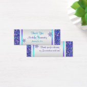 Lila, silberne Schneeflocken Quinceanera Gefallen  (Schreibtisch)