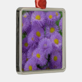 Lila Silbernes Ornament (Rechts)