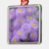 Lila Silbernes Ornament (Links)
