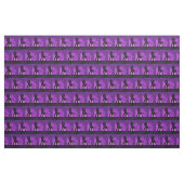 Lila Silhouette Stoff (Yard (91,4 cm))
