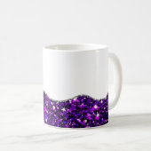 Lila Silver Agate Kaffeetasse (VorderseiteRechts)