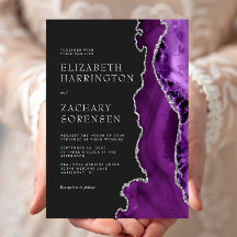 Lila Silver Agate Wedding