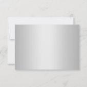 Lila Silver Diamond Heft Locket UAWG RSVP Karte (Rückseite)