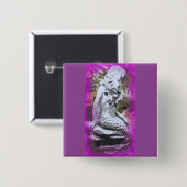 lila Sitzknopf Button (Vorne & Hinten)