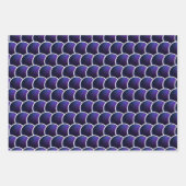 Lila Skala Geschenkpapier Set (Vorderseite)