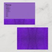 lila Skalen Visitenkarte (Vorne/Hinten)