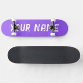 Lila Skateboard (Horizontal)