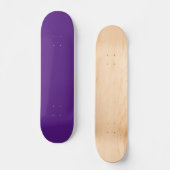 Lila Skateboard (Vorderseite)