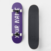 Lila Skateboard (Vorderseite)