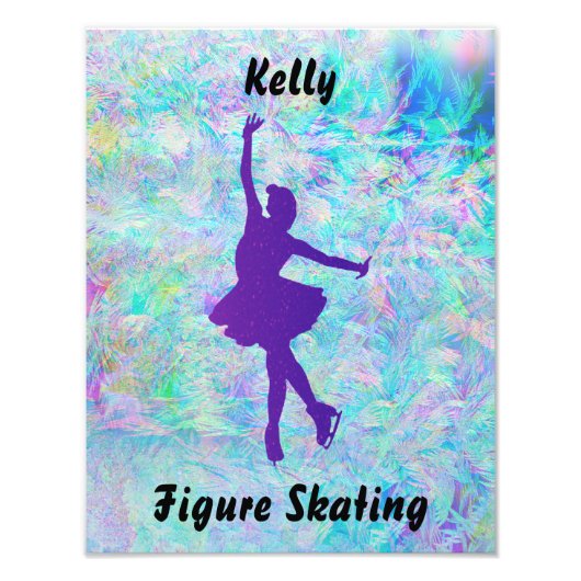 Lila Skater für Frosteis Fotodruck (Vorne)