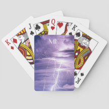 Lila Sky-Blitze - kundenspezifisch