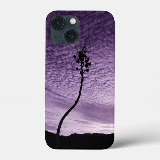 Lila Sky Landschaft Case-Mate iPhone Hülle (Rückseite)